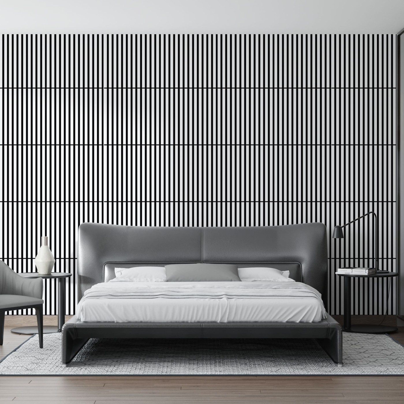 3D panely bílé matné ⭐ [60x60 cm] - oficiální stránky lameo®