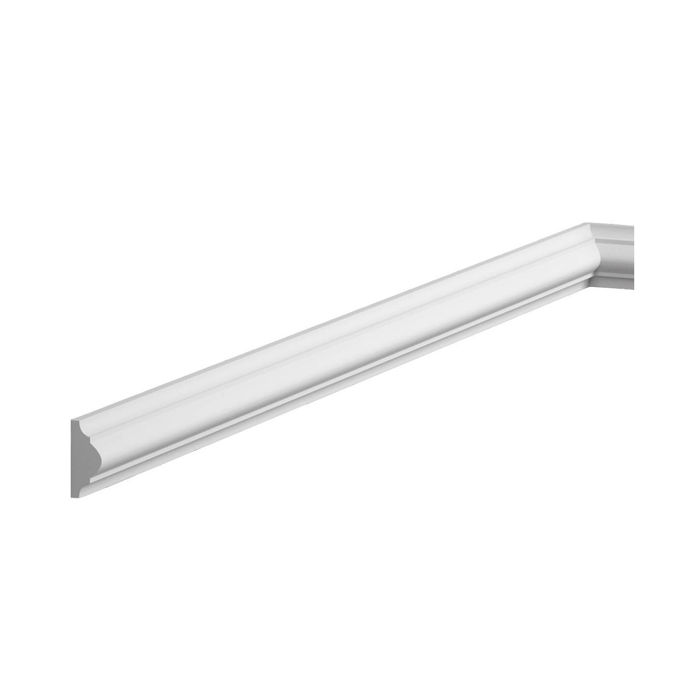 Ozdobná matná nástěnná lišta MD003 2,5 cm - Mardom Decor