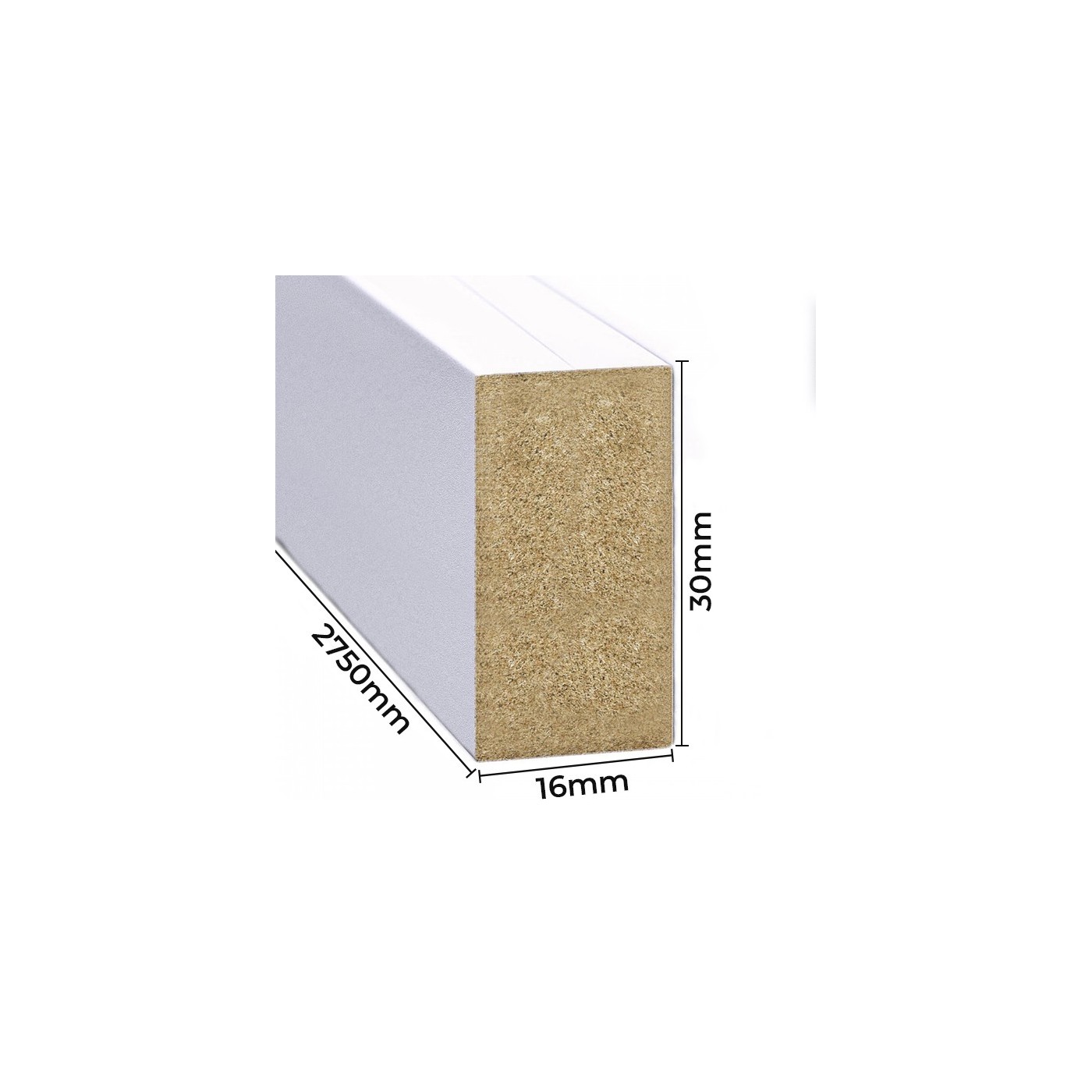 Lamely Mini bílé matné ⭐ [16x30 mm] - Oficiální obchod lameo®