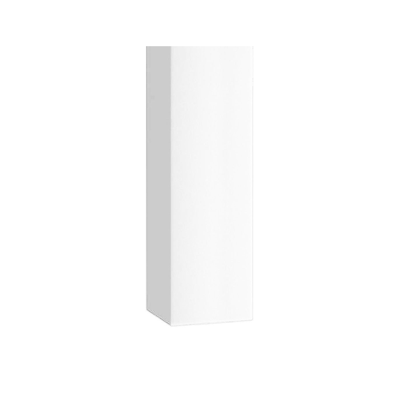 Stěna z lamel pod úhlem 55° - Bílá [30x60]