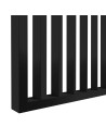 Stěna z lamel pod úhlem 55° - Černá [30x60]