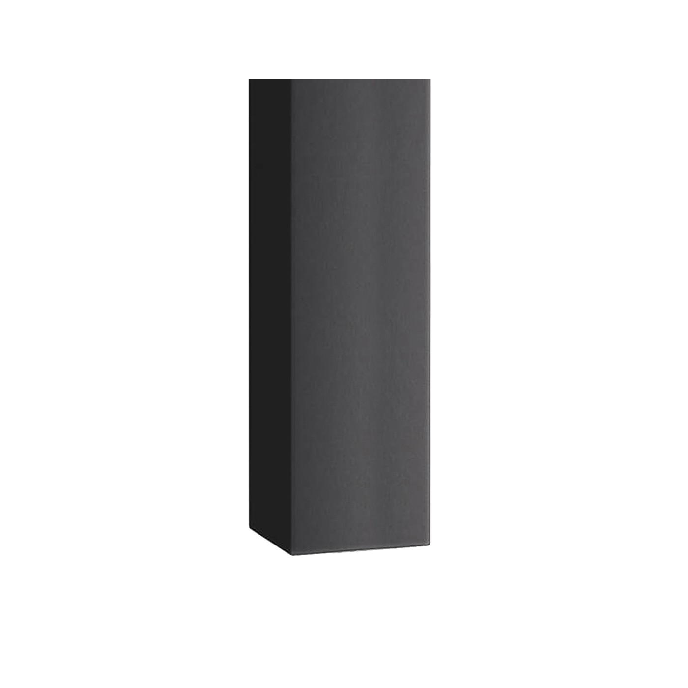 Stěna z lamel pod úhlem 55° - Černá [30x60]