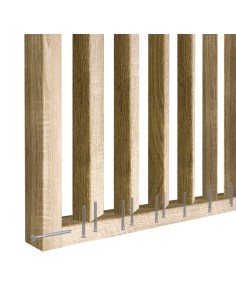 Stěna z lamel pod úhlem 55° - Sonoma dub [30x60] 2