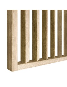 Stěna z lamel pod úhlem 55° - Sonoma dub [30x60]