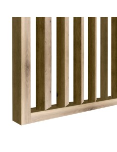 Stěna z lamel pod úhlem 55° - Wotan dub [30x60]